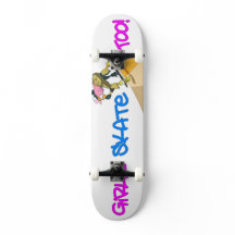 Meisjes Schaats ook! Skateboard