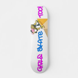 Meisjes Schaats ook! Skateboard