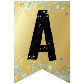 Meisjes Schaatsen IJshockey Gelukkige Verjaardag Vlaggetjes (Derde vlag)