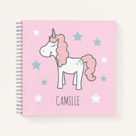 Meisjes Schattig Magisch Roze Eenhoorn Kinderen Sc Notitieboek