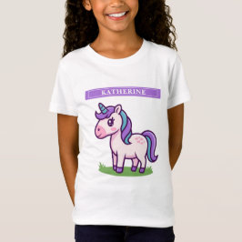 Meisjes Schattige Eenhoorn Paard Kinder T-shirt