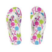 Meisjes schattige lolly's en teenslippers met gomp (Voetbed)