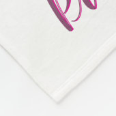 Meisjes Schattige Princess Sparkle gepersonaliseer Fleece Deken (Hoek)