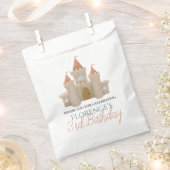 Meisjes Schattige Sprookjeskasteel Kinderen Verjaa Bedankzakje (Geknipt)