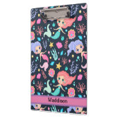 Meisjes Schattige Zeemeermin Klembord (Links)