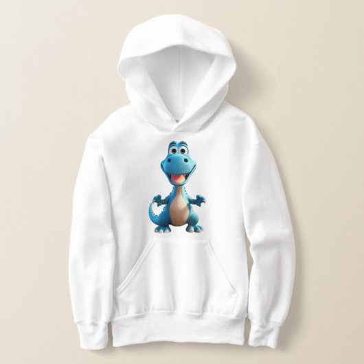 Meisjes Schattigee dinosaurus hoodie (Laagn)