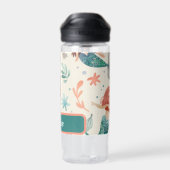 Meisjes Schattigee Zeemeermin kinder School Waterfles (Achterkant)