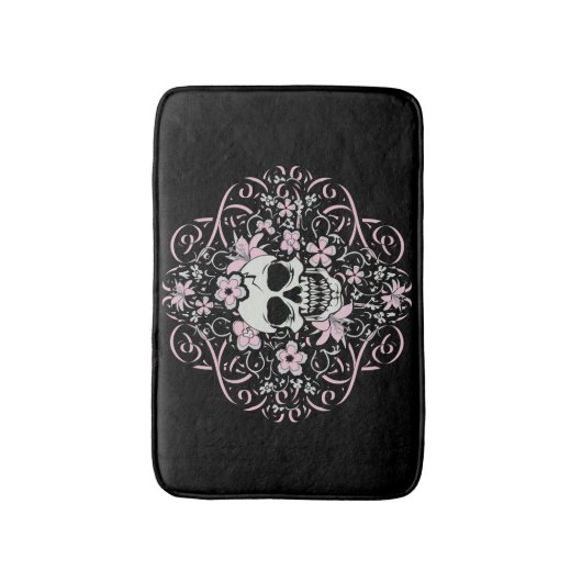 Meisjes schedel badmat (Voorkant Verticaal)