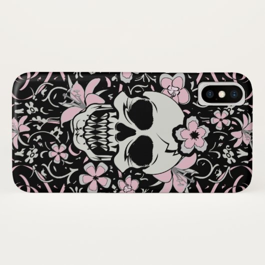 Meisjes  schedel Case-Mate iPhone case (Achterkant (horizontaal))