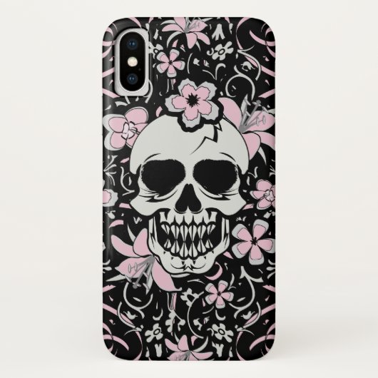 Meisjes schedel Case-Mate iPhone case (Achterkant)