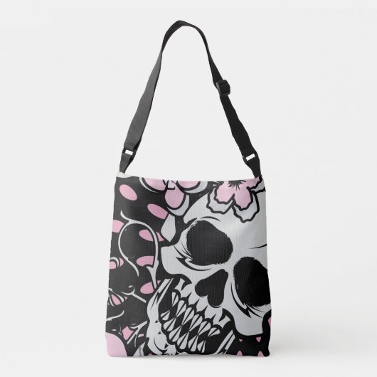 Meisjes schedel crossbody tas (Achterkant)