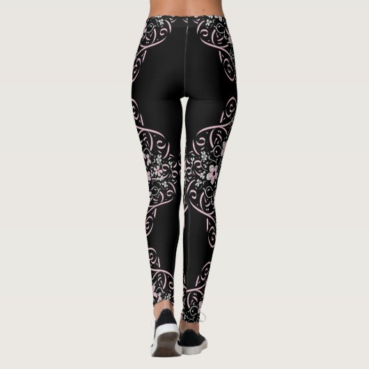 Meisjes  schedel leggings (Achterkant)