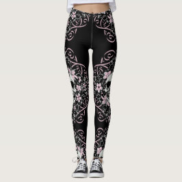 Meisjes schedel leggings
