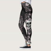 Meisjes  schedel leggings (Links)