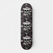 Meisjes  schedel persoonlijk skateboard (Voorkant)
