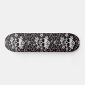 Meisjes schedel persoonlijk skateboard (Horizontaal)