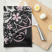 Meisjes  schedel theedoek (Quarter Fold)