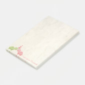 Meisjes, schildpadden in liefde post-it® notes (Schuin)