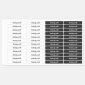 Meisjes School Naam Labels (Vel)