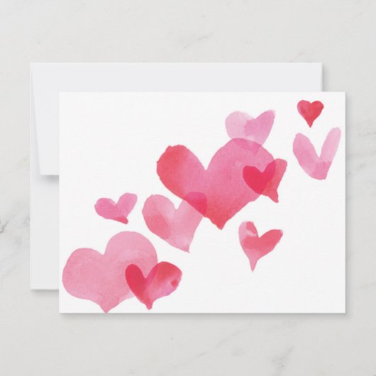 Meisjes schrijfwaren set notitiekaartje (Achterkant)