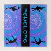 Meisjes scoren op persoonlijke titel legpuzzel (Horizontaal)