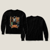 Meisjes "Seek & Destroy" Urban Graphic Sweatshirt (Voorkant /achterkant)