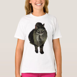 Meisjes Shirt Maine Coon Cat