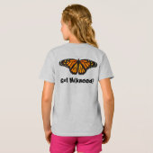 Meisjes Shirt van de Monarch Butterfly - Heb je Mi (Achterkant volledig)