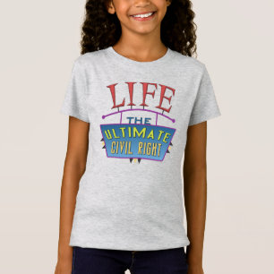 Meisjes-shirts met een opvallend ontwerp. t-shirt