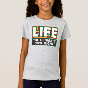 Meisjes-shirts met een opvallend ontwerp. t-shirt