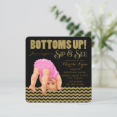 Meisjes sip and see kaart (Staand voorkant)