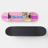 Meisjes Skatetoo! Skateboard (Horizontaal)