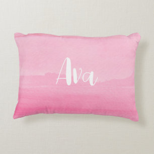 Meisjes Slaapkamer Decor met Naam Accent Kussen