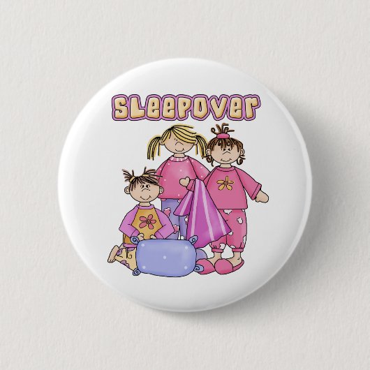 Meisjes Slapepover Ronde Button 5,7 Cm (Voorkant)