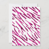 Meisjes Sleepover Slumber Party Make-up uitnodigin Kaart (Achterkant)