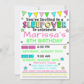 Meisjes Slumber Nobelprijsdag Kaart (Voorkant)