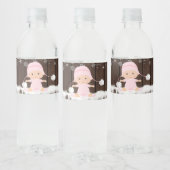 Meisjes Sneeuwvlok Baby shower Waterflesetiketten Waterfles Etiket (Flessen)