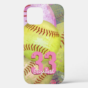 Meisjes Softball Case-Mate iPhone Case