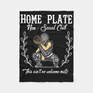Meisjes Softll Catcher Niet Sociale Club We Zijn N Fleece Deken