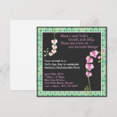 Meisjes Spa Dag. Kaart (Voorkant / Achterkant)