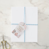 Meisjes Spa Feest Bedankt Tag Cadeaulabel (Met Touw)