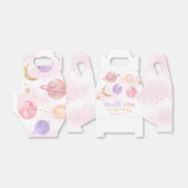 Meisje's Space Party Favor Boxes Bedankdoosjes (Uitgevouwen)