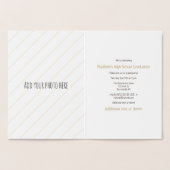 Meisjes speelbal gouden atleet folie kaarten (Binnen)