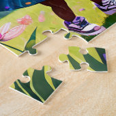 Meisjes spelen 1 Easy Brain Art Puzzels Foto Puzze (Zijkant)