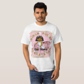 Meisjes spelen basketbal t-shirt (Voorkant volledig)
