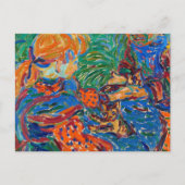 Meisjes spelen met katten | Ernst Ludwig Kirchner Briefkaart (Voorkant)