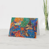 Meisjes spelen met katten | Ernst Ludwig Kirchner Kaart (Voorkant)