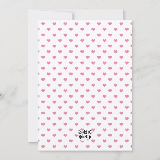 Meisjes springen op bed Sleepover Slumber Party Kaart (Achterkant)