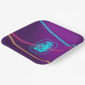 Meisjes Spy Party Laser Borden Papieren Bordje (Gebogen)