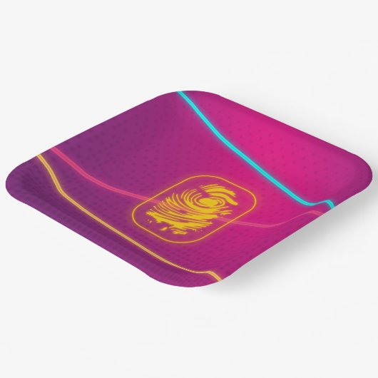 Meisjes Spy Party Laser Borden Papieren Bordje (Gebogen)